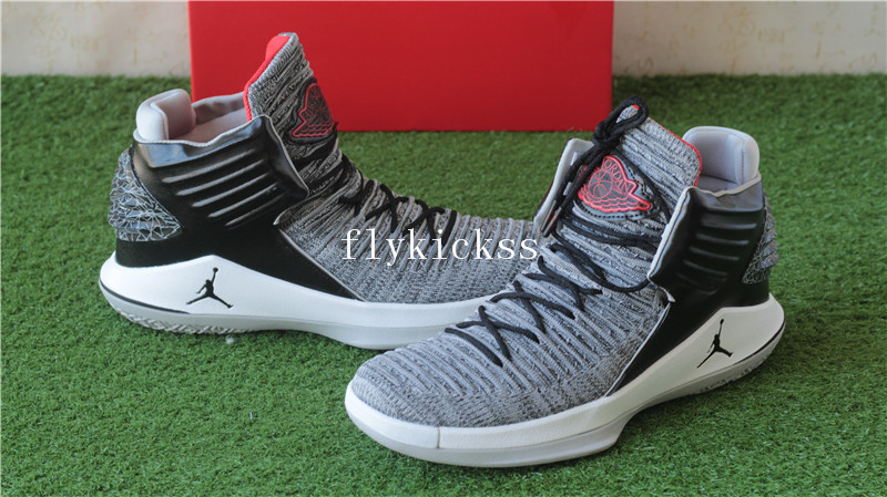 Air Jordan 32 PF MVP White Cement Flyknit